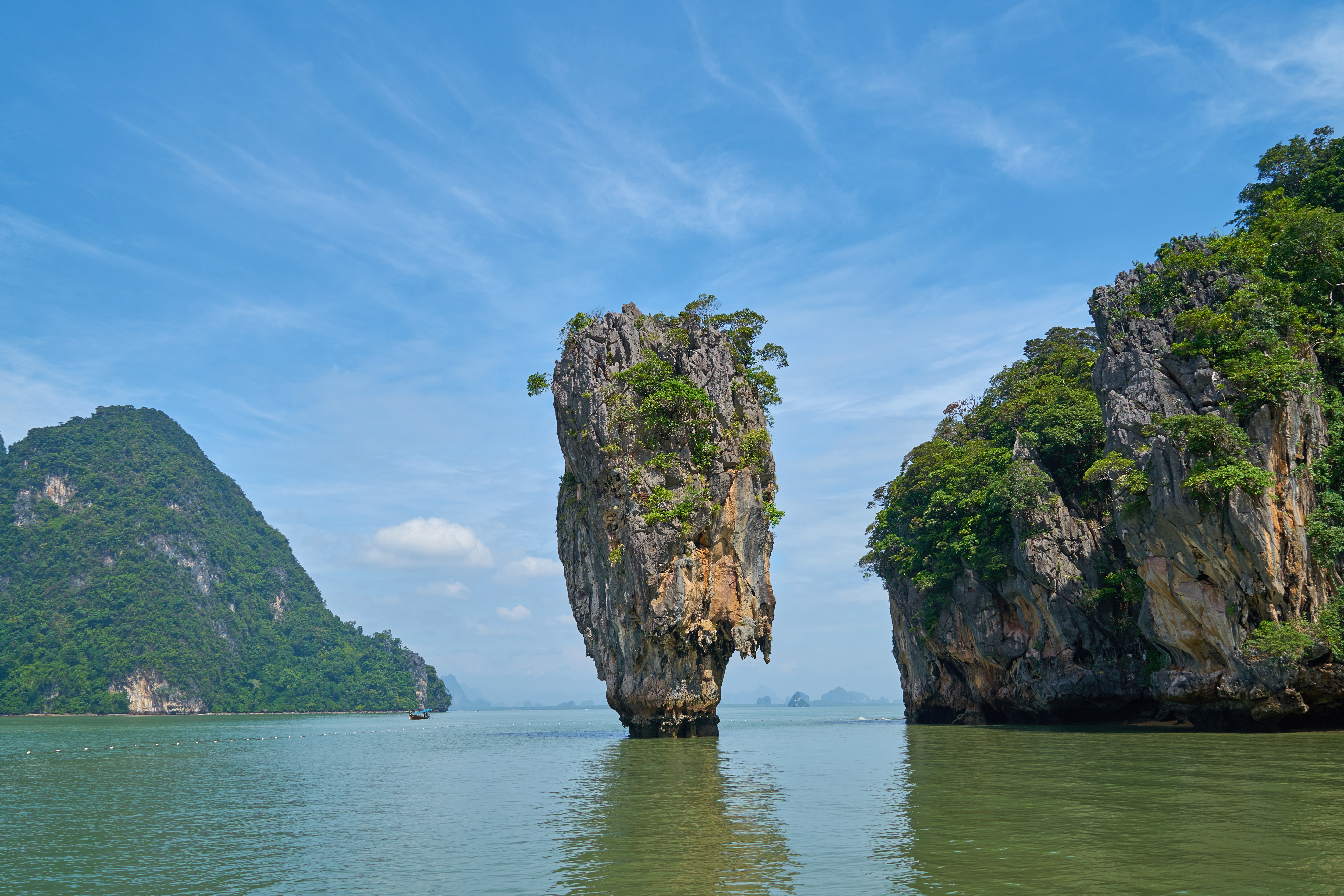 Longtail boat tour in Phang Nga